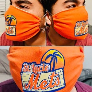 FACE MASK - METS Baseball